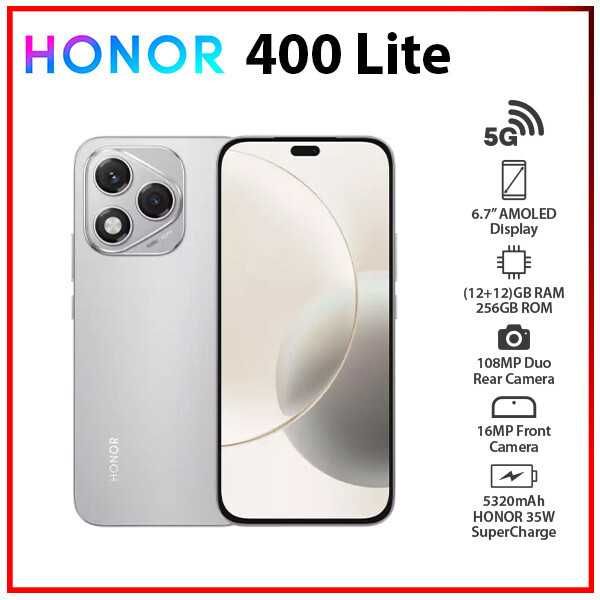 Срочно продам Honor 400 Lite 8/256gb цвет silver.