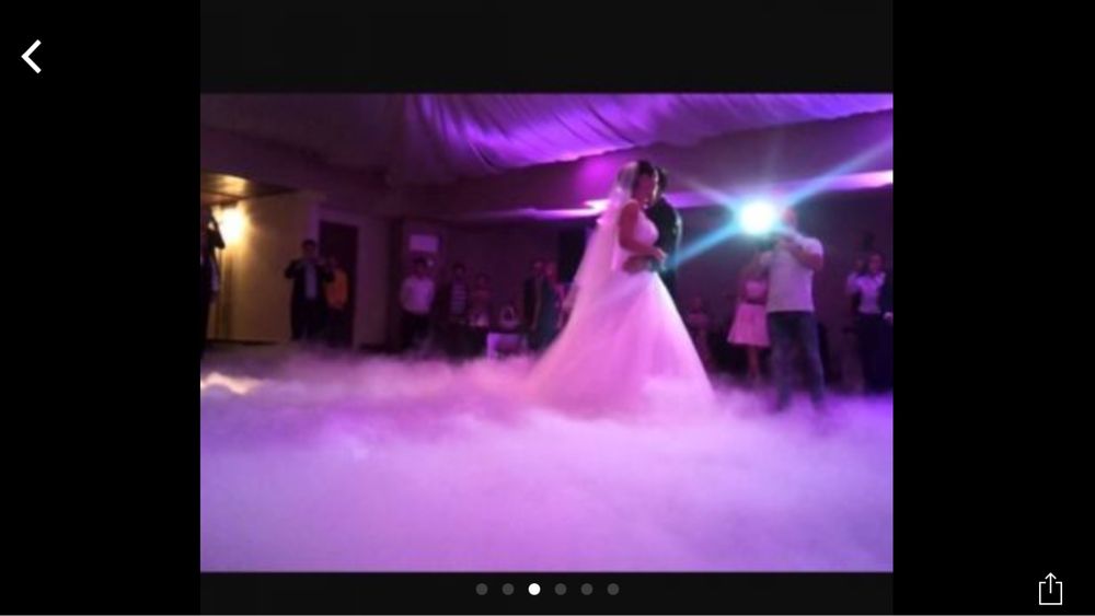 Fum greu, lumini arhitecturale, artificii tip vulcan...⤵️