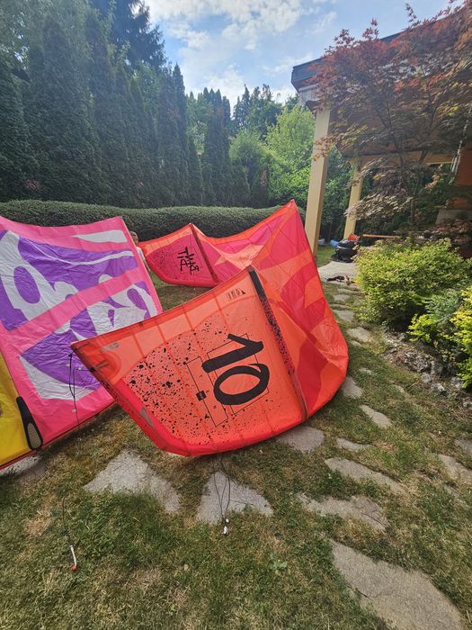 Кайт F-One Bandit XII 2019 10m² + F-One LINX Bar – Отлично състояние