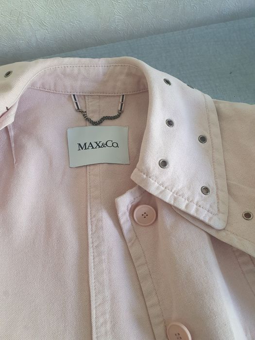 Тренчкот плащ хб 100% розовый