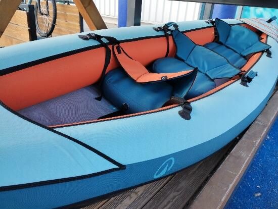 Set caiac-canoe Tribord 100 Essential 2/3 - produs resigilat Decathlon