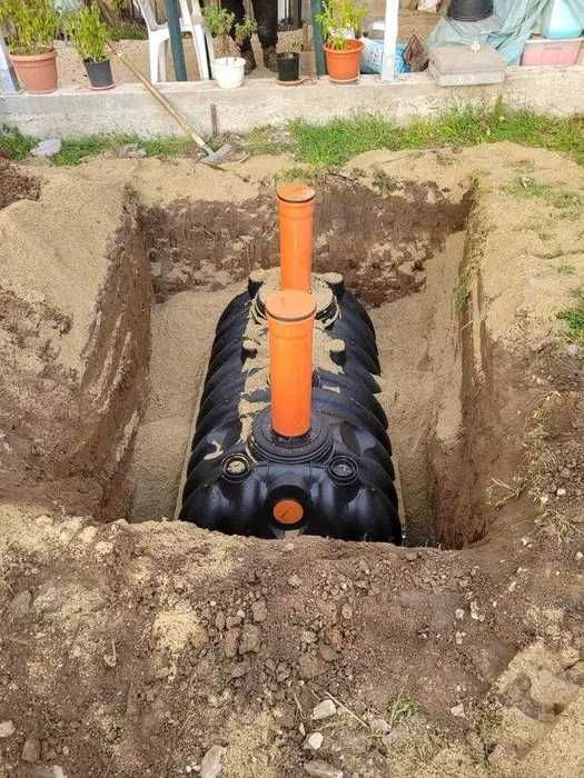 Fose septice ecologice cu montaj Covasna 1500l-2000l-2500l