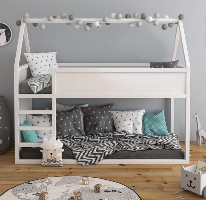 Детско легло монтесори тип къщичка