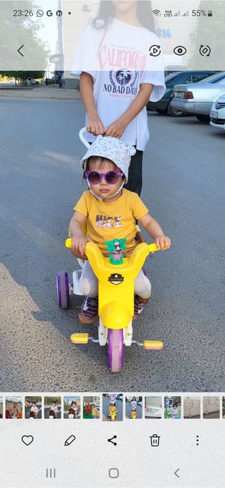 Детский 3-х колесный велосипед