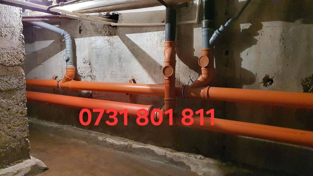 Inlocuire conducte si desfundari canalizare