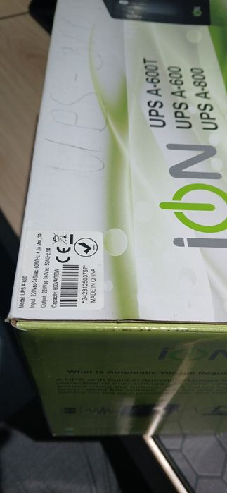 UPS (ИБП) ION A-600 600VA / 360W