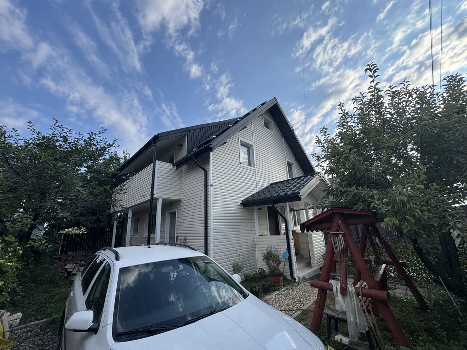 Casă individuală 150 mp utili | Prosumator 15 kW + baterii 30 kWh | Lângă Pallady | Cățelu (Glina)