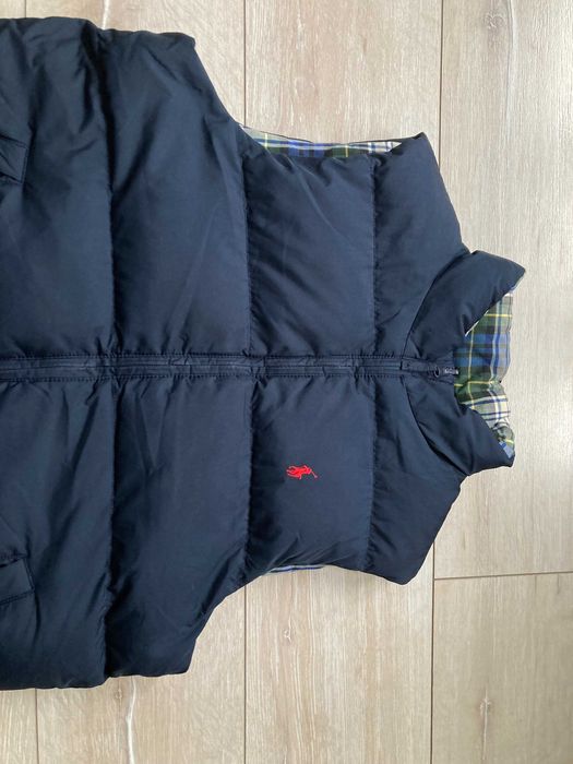 POLO by Ralph Lauren двулицев пухен елек грейка пух размер М