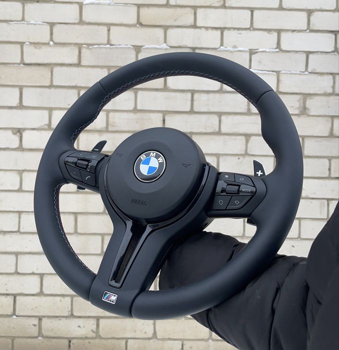 Руль на bmw чёрный E70 E90 E83 E89 / руль на ешку / бмв руль