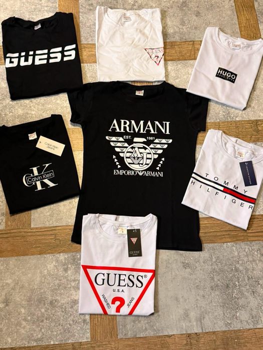 Armani , Guess и др. Дамски тениски