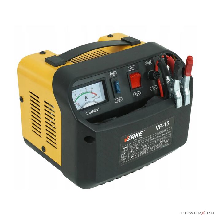 Redresor auto 4 amperi 12V / 24V, pentru baterii cu capacitate 20-140