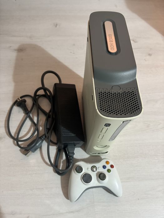 Xbox 360, controller original, HDMI, 60gb