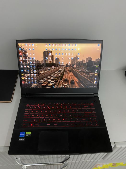 Игровой ноутбук MSI GF63 THIN 11UC i5-11400H/16/512 RTX3050