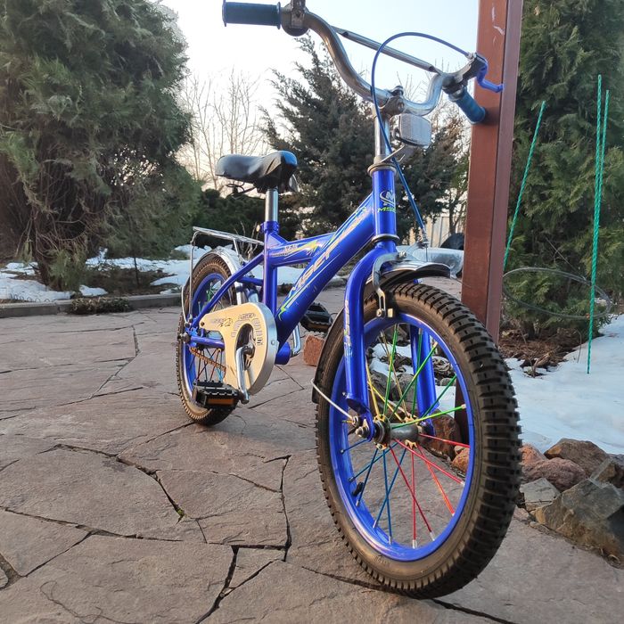 Велосипед велик Msep. Размер 16. Для мальчика.