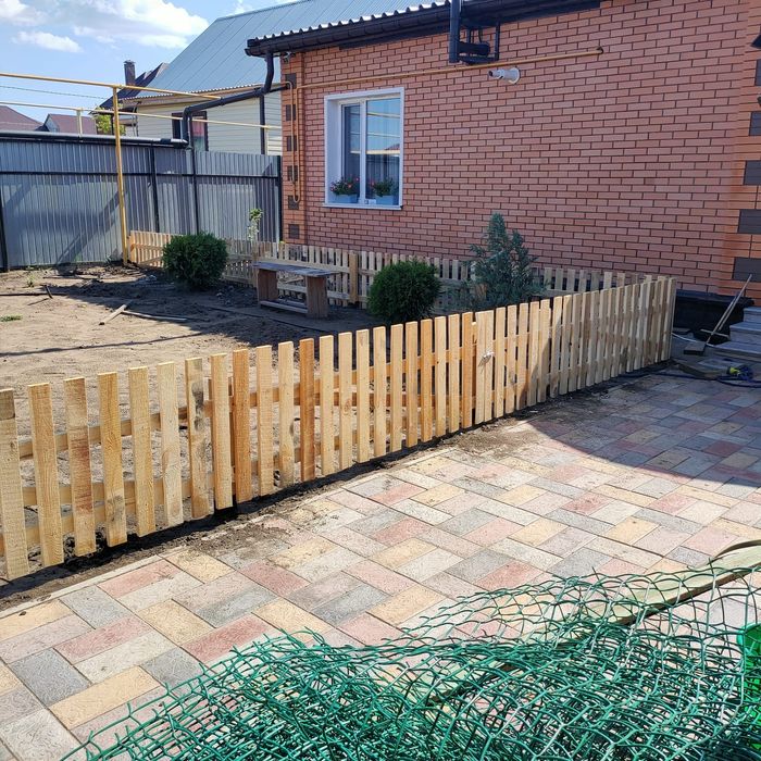 Штакетник волна высота 0.6