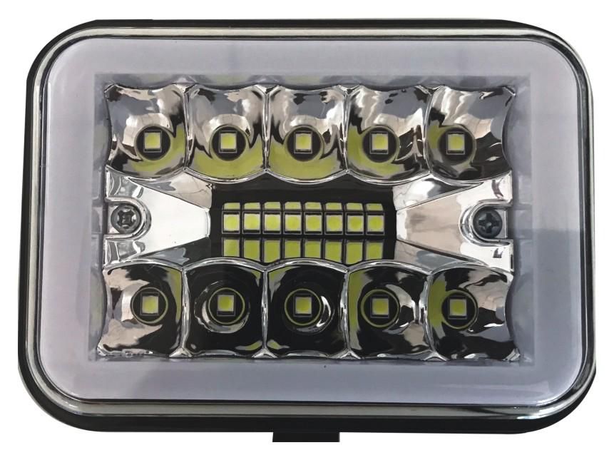 Proiector LED 20W cu functie stroboscopica si angel eyes alb