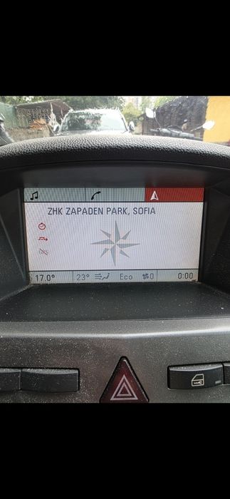 DVD 90 navi Цветен дисплей Опел Зафира Б Опел Астра Х