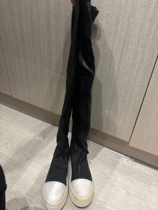 Дамски ботуши на платформа