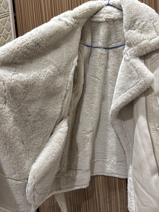 Дубленка бежевый Гуанджоу