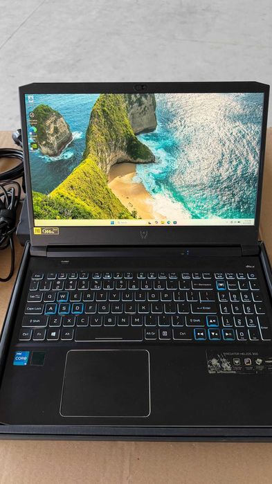 Laptop Gaming Acer Predator Helios 300 PH315-54, i5-11400H, RTX 3060 6GB, 16GB RAM, 144Hz