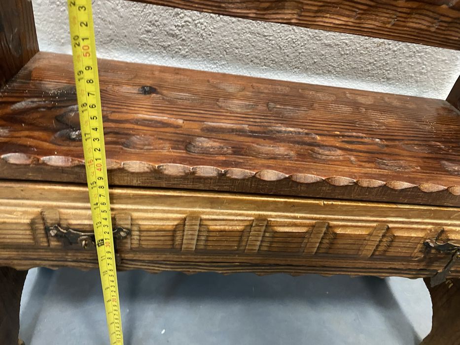 Испанска пейка Антре с подвижна облегалка за обувки