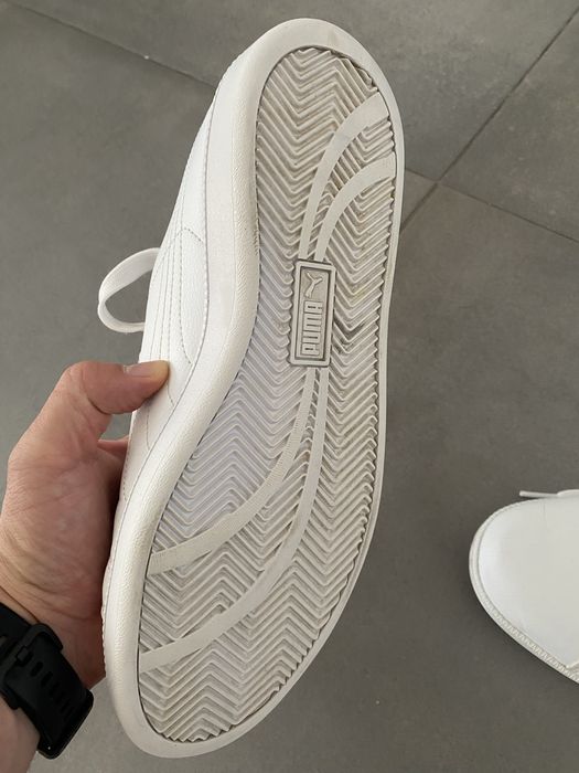 Маратонки Puma Smash (Бели, Златни детайли) – EU 41 / 26.5 cm
