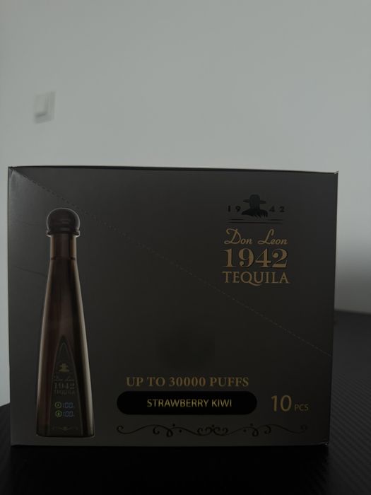 Vape in forma de tequilla don leon 30,000 pachet 3 bucati