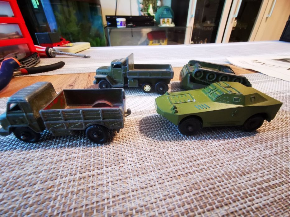 Игрушки СССР. Модели боевой техники.