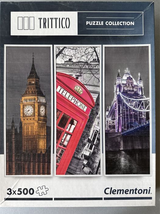 Clementoni Три пъзелa LONDON TRITTICO 1500 части