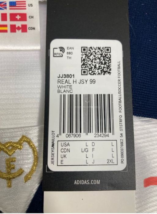 ADIDAS Originals Real Madrid оригинална тениска