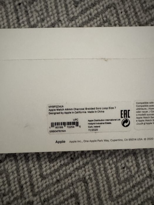 Curea apple watch solo loop nr 7 originala