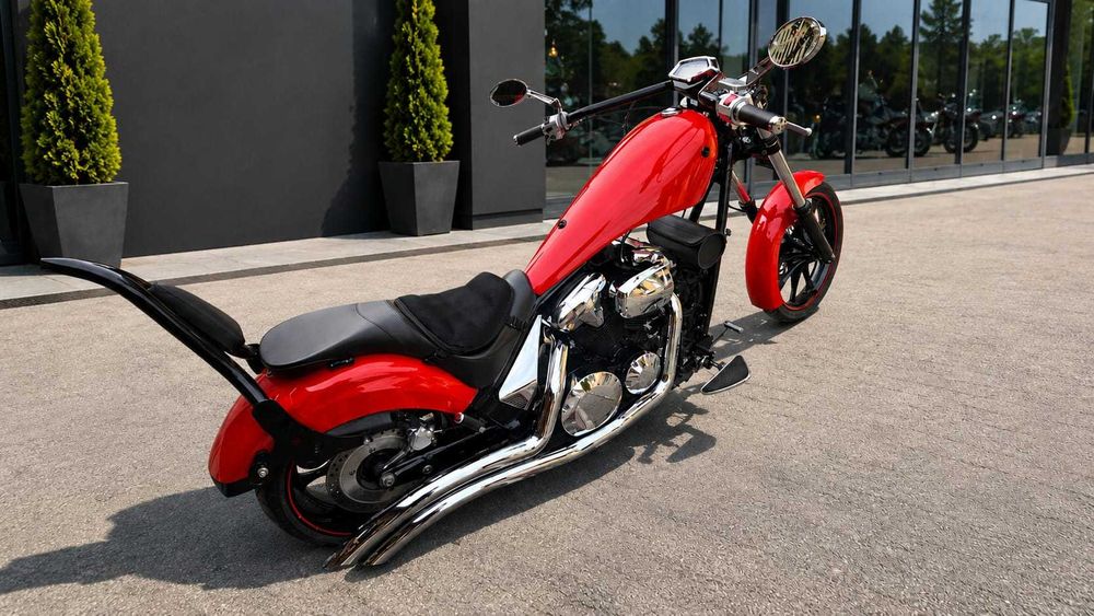 Honda Fury custom chopper VT1300 cruiser intruder vulcan Harley schimb variante