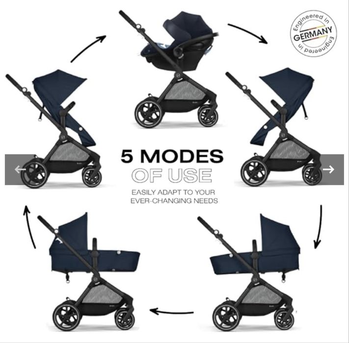 Коляска Cybex EOS (комплект с автокреслом)