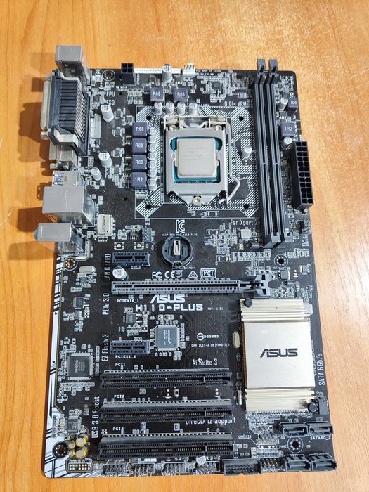 Материнская плата с процессом i3 6100