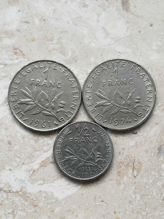 Френски монети
