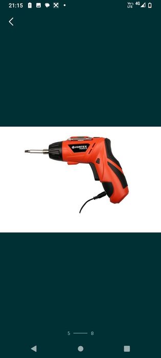 Pachet bormașina și șurubelniță electrica Vortex noi