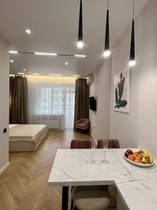 Красивая новая 1ком в центре/ЖК Meridian apartments/напротив Мегапарка