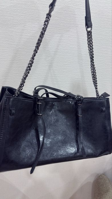 Сумка черная Zara