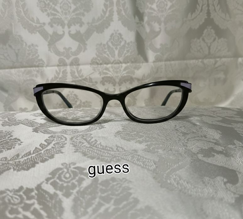 Rame ochelari de vedere GUESS - Model Cat-Eye Negru/Violet
