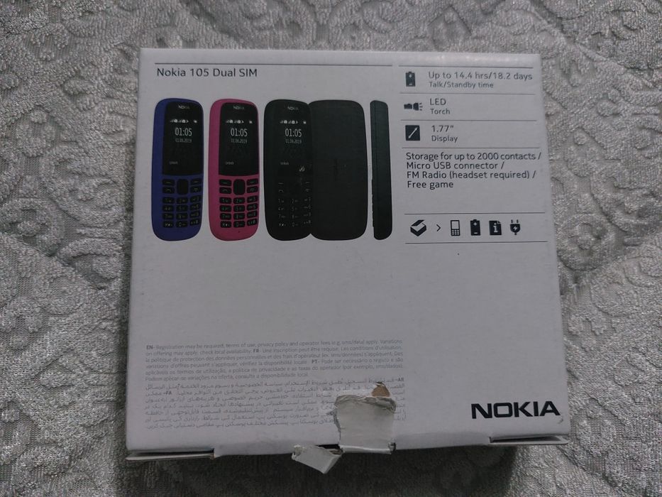 Нокиа 105, 106 2симка