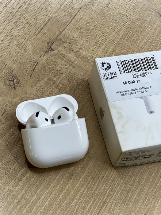 Airpods 4• каспи рассрочка 0-0-12