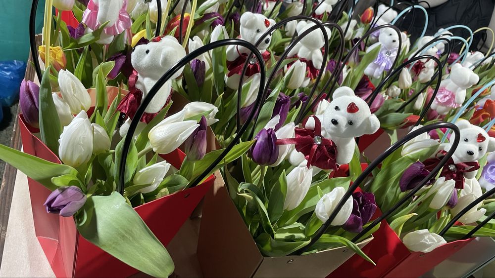 Тюльпаны Букеты Подарки