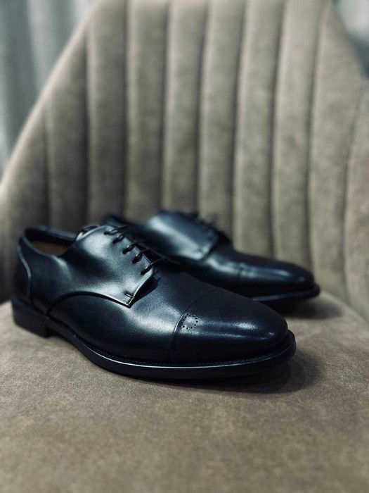 Salvatore Ferragamo мужские кожаные оксфорды Италия РАЗМЕР 41,42