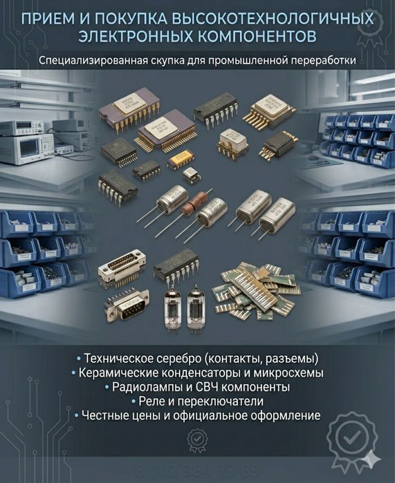 Скупка радиодетали Темиртау