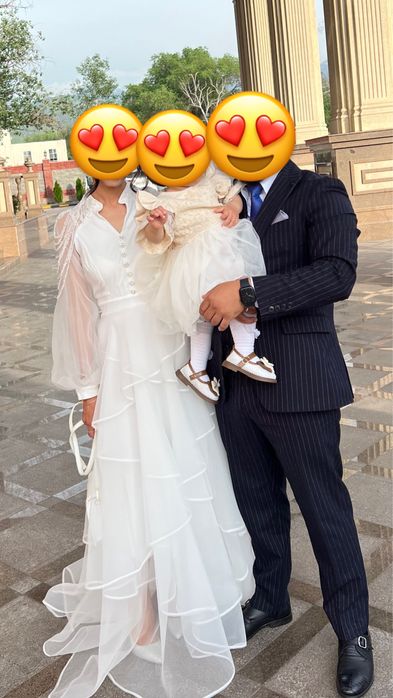 Платье органза