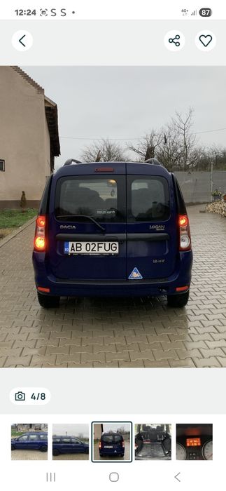 Se vinde Logan M C V 1,6 benzina