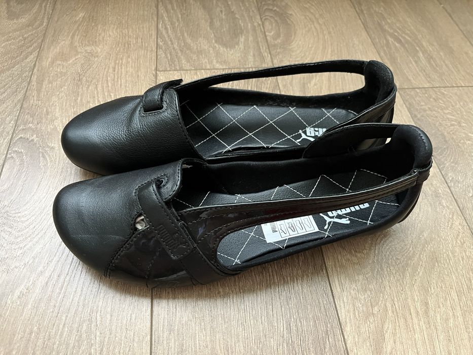 черни балеринки Puma