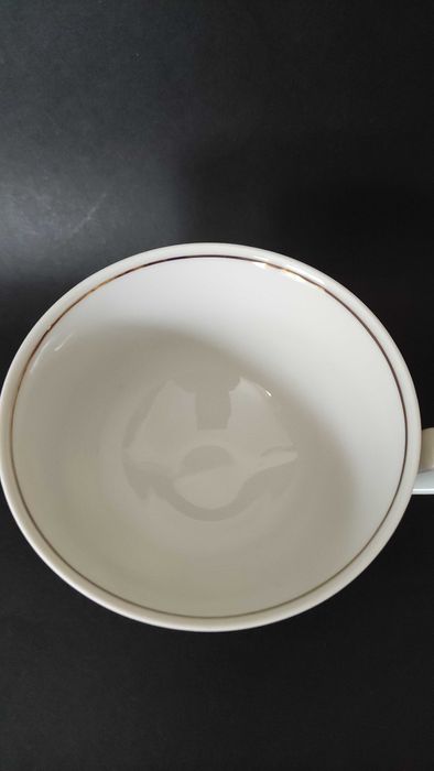 Colditz ГДР един много фин и крехък троен сет за чай/дълго кафе