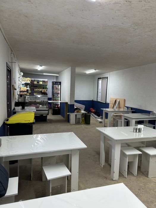 Контейнеры, магазин, столовая, дом