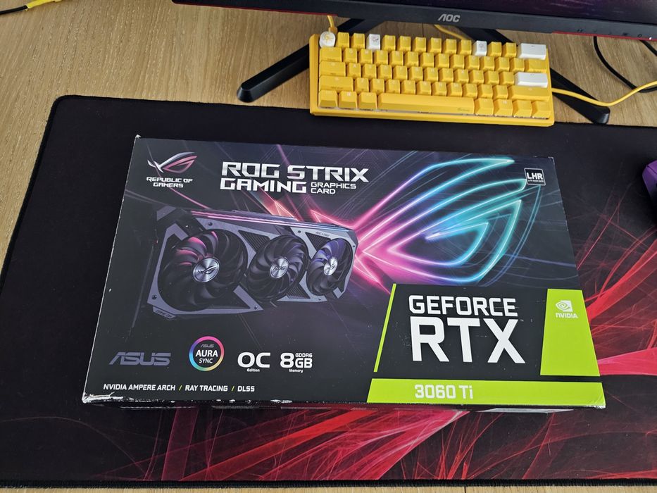 Rtx 3060 ti Asus Rog Strix